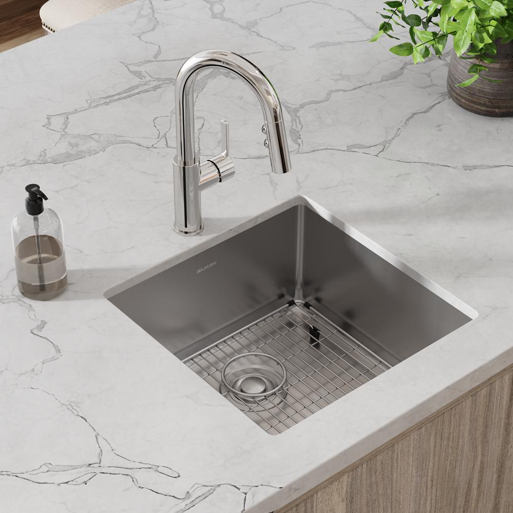 18-gauge Undermount Kitchen Sink & Faucet Kit with Drain | Elkay