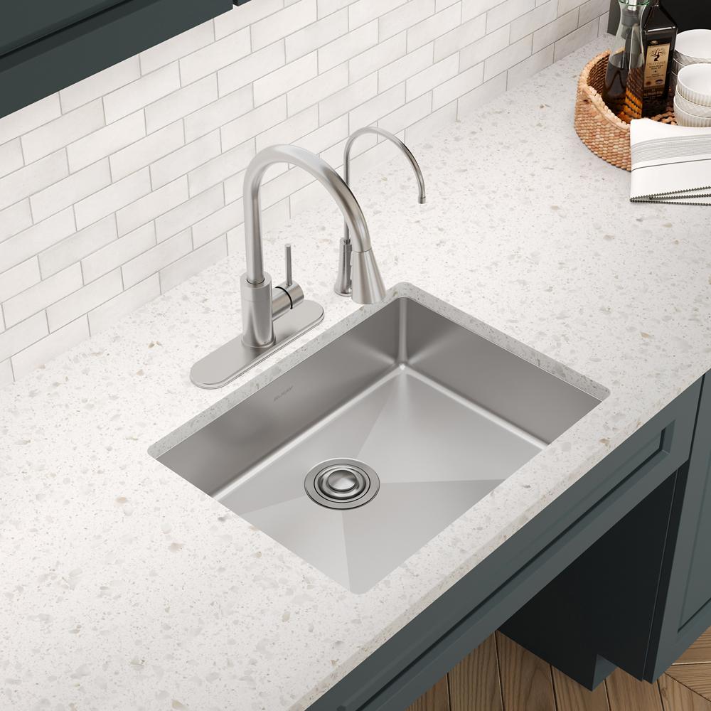 Elkay SS 25 x 22 x 6 Single Dual Mount ADA Sink | Elkay