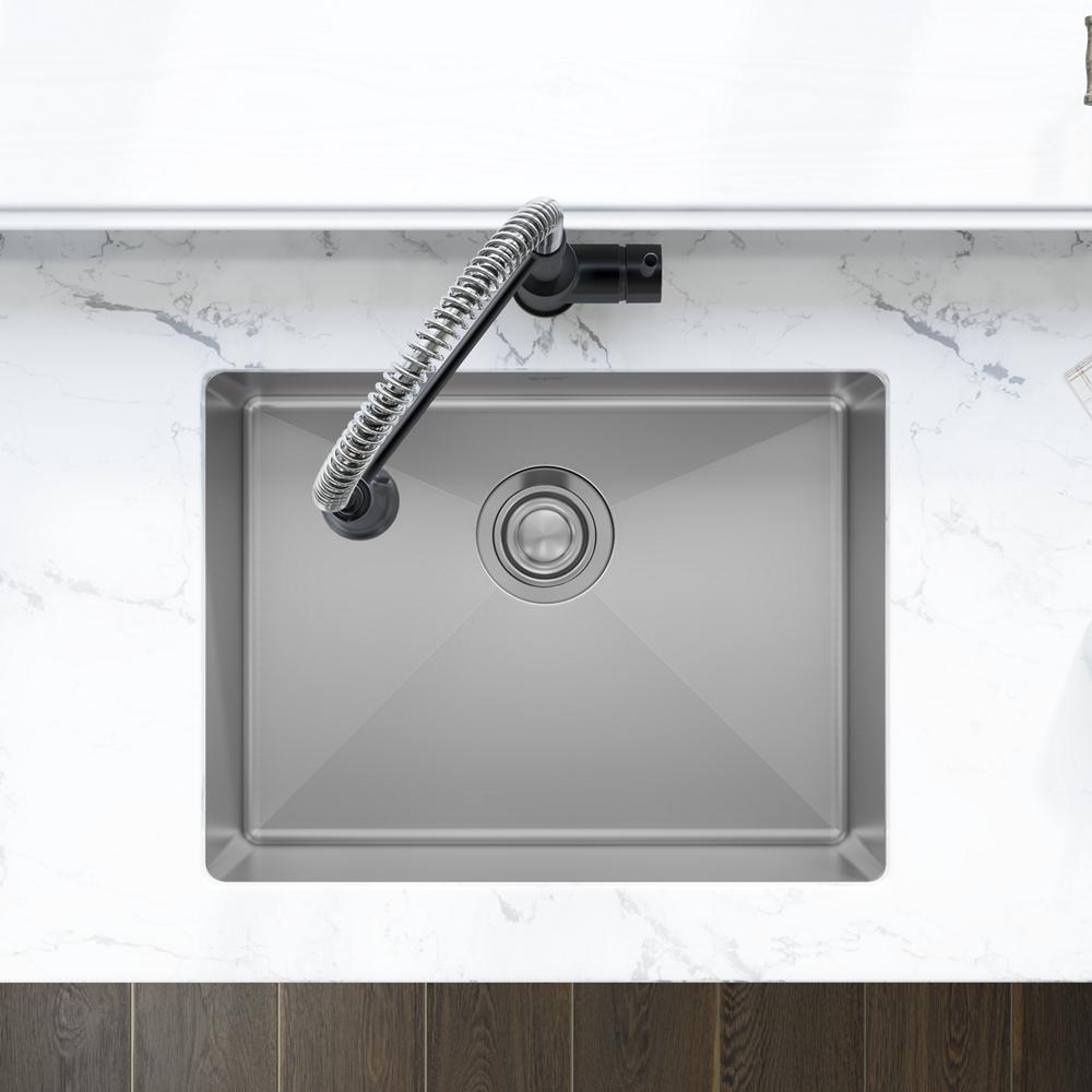 Elkay SS 23.5 x 18.2 x 8 Single Undermount Sink | Elkay