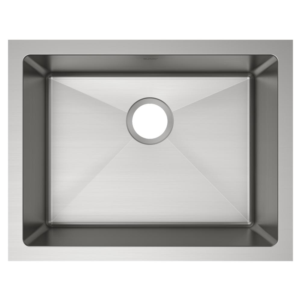 Elkay SS 23.5 x 18.2 x 8 Single Undermount Sink | Elkay
