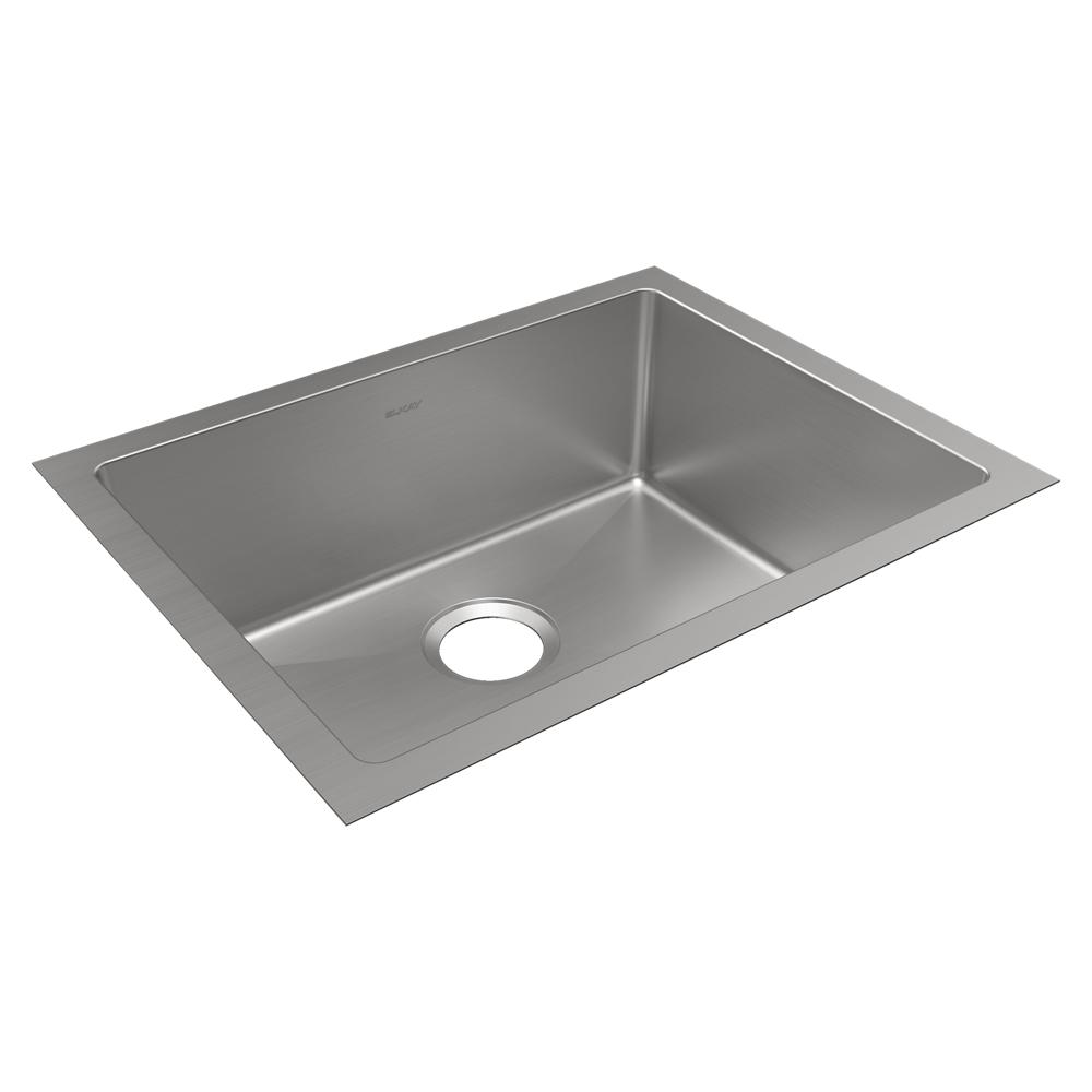 Elkay SS 23.5 x 18.2 x 8 Single Undermount Sink | Elkay