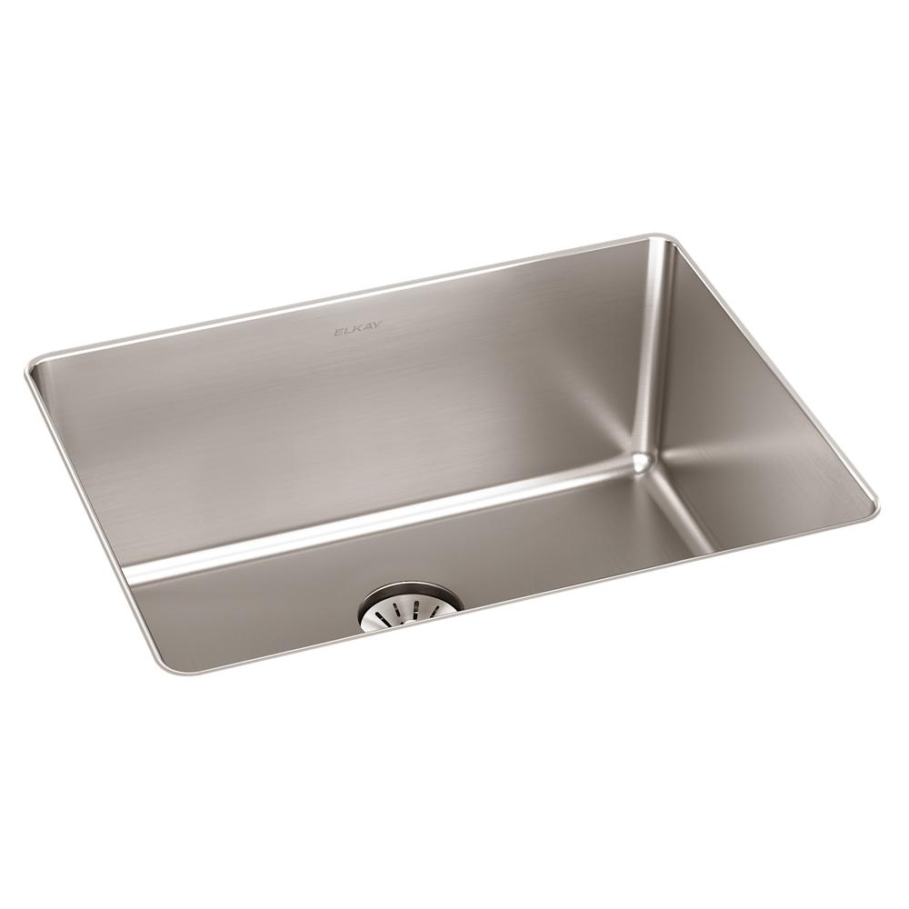 Lustertone Iconix Single Bowl Undermount Sink, Perfect Drain | Elkay