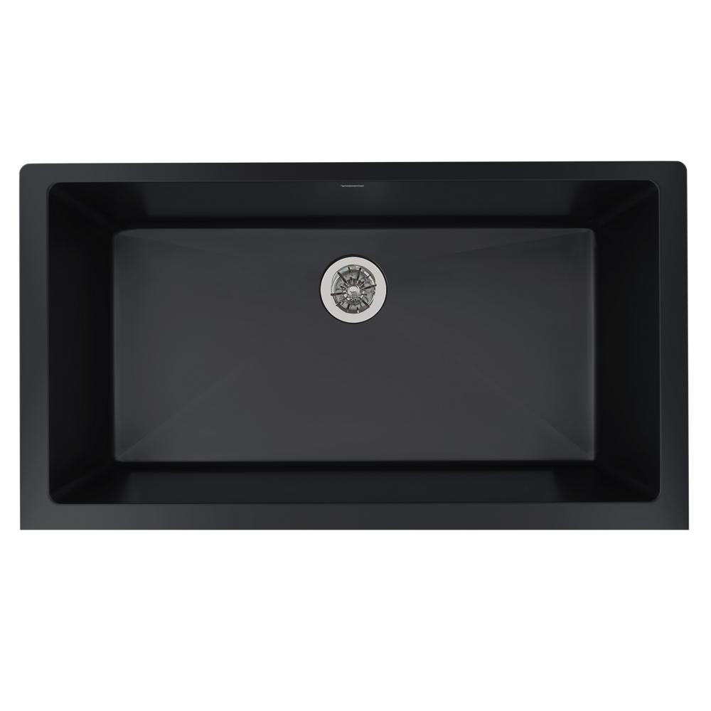 Elkay Quartz Luxe 36 x 20 x 9 Single Under MT Sink w Perfect Drain