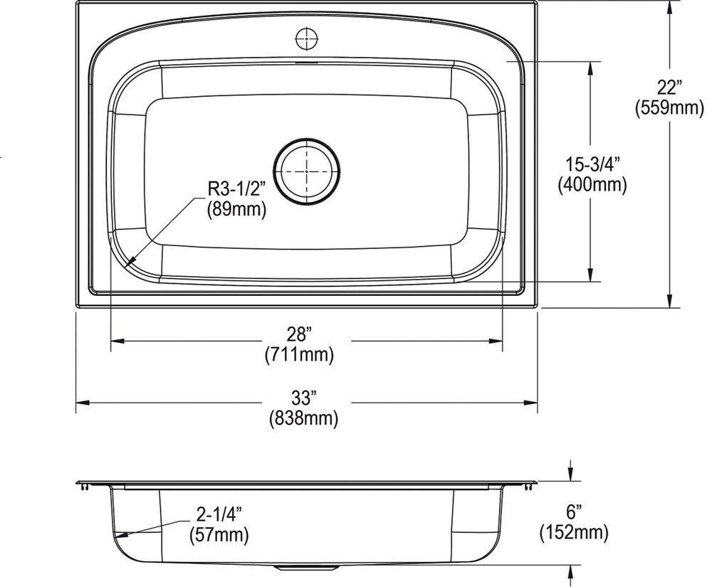 Elkay Pergola Stainless Steel 33