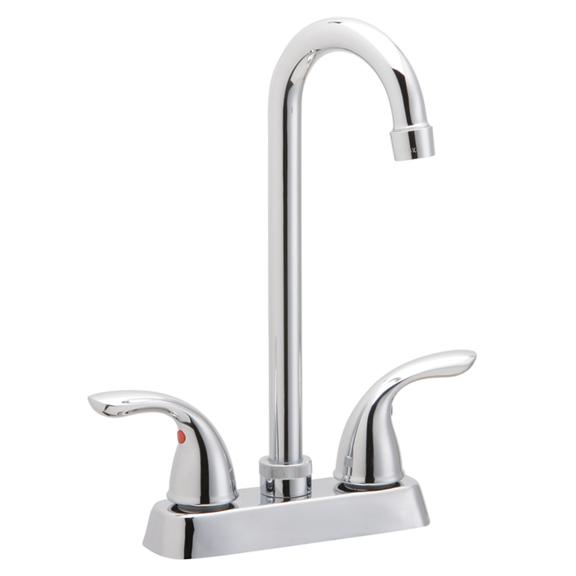 Everyday Bar Deck Mount Faucet and Lever Handles Chrome
