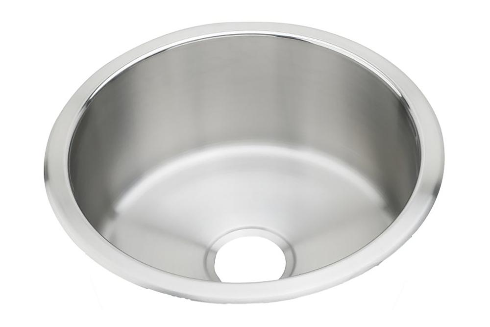 Elkay Stainless Steel 14.3 x 14.3 x 6 Single Bowl Drop-in Bar Sink