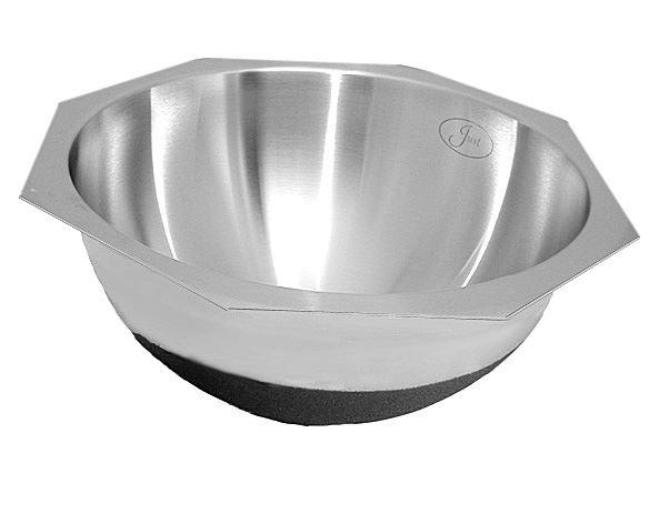 Just Mfg Stainless Steel Single Bowl Undermount Lavatory Sink | Just ...