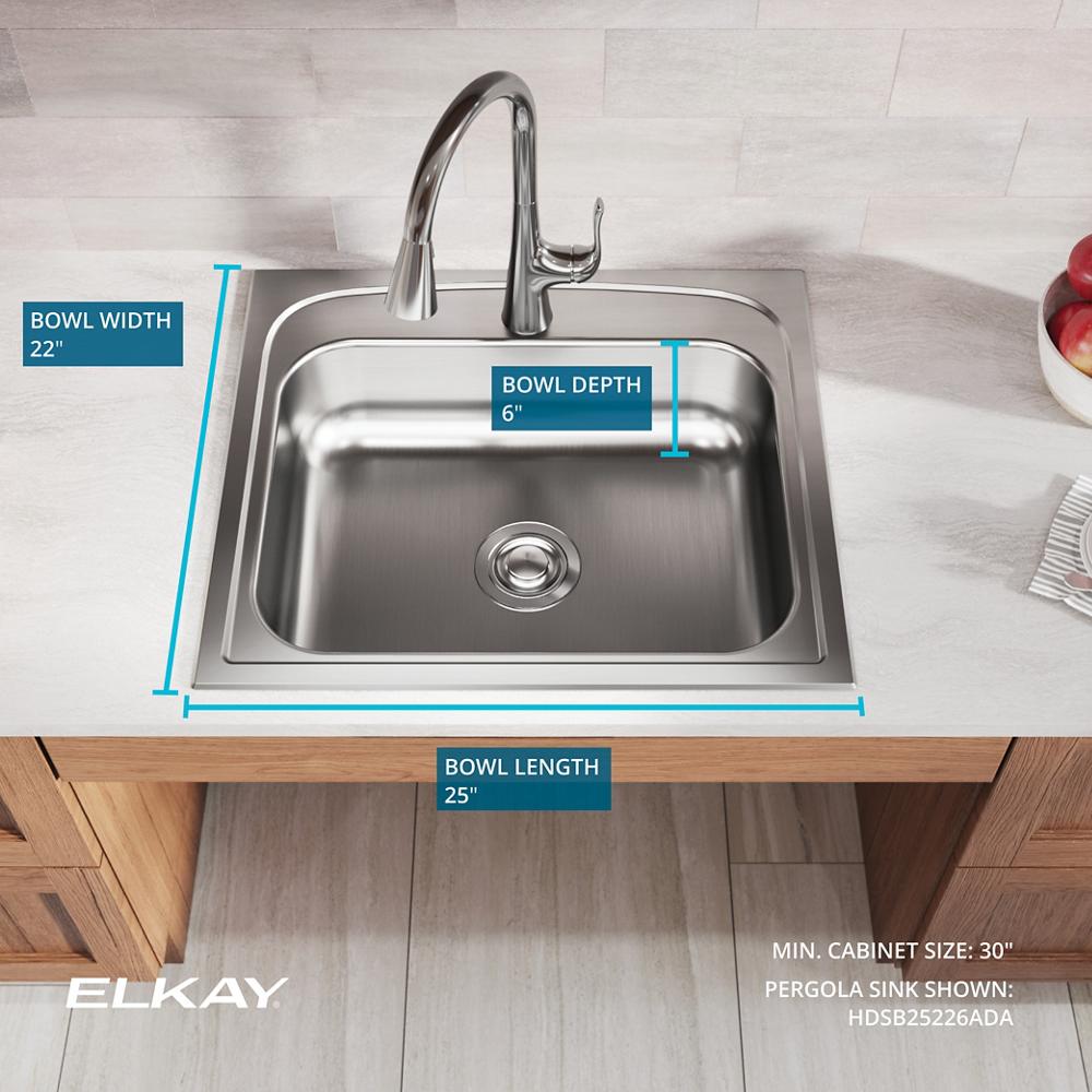 Elkay Pergola Stainless Steel 25