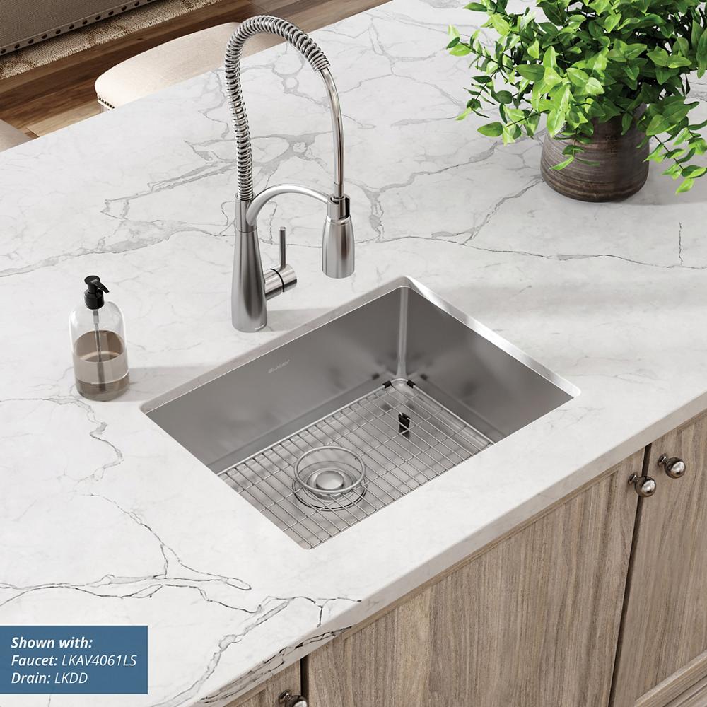 Elkay SS 23.5 x 18.2 x 8 Single Undermount Sink | Elkay